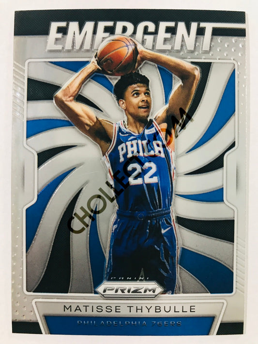 Matisse Thybulle - Philadelphia 76ers 2019-20 Panini Prizm Emergent Insert #18