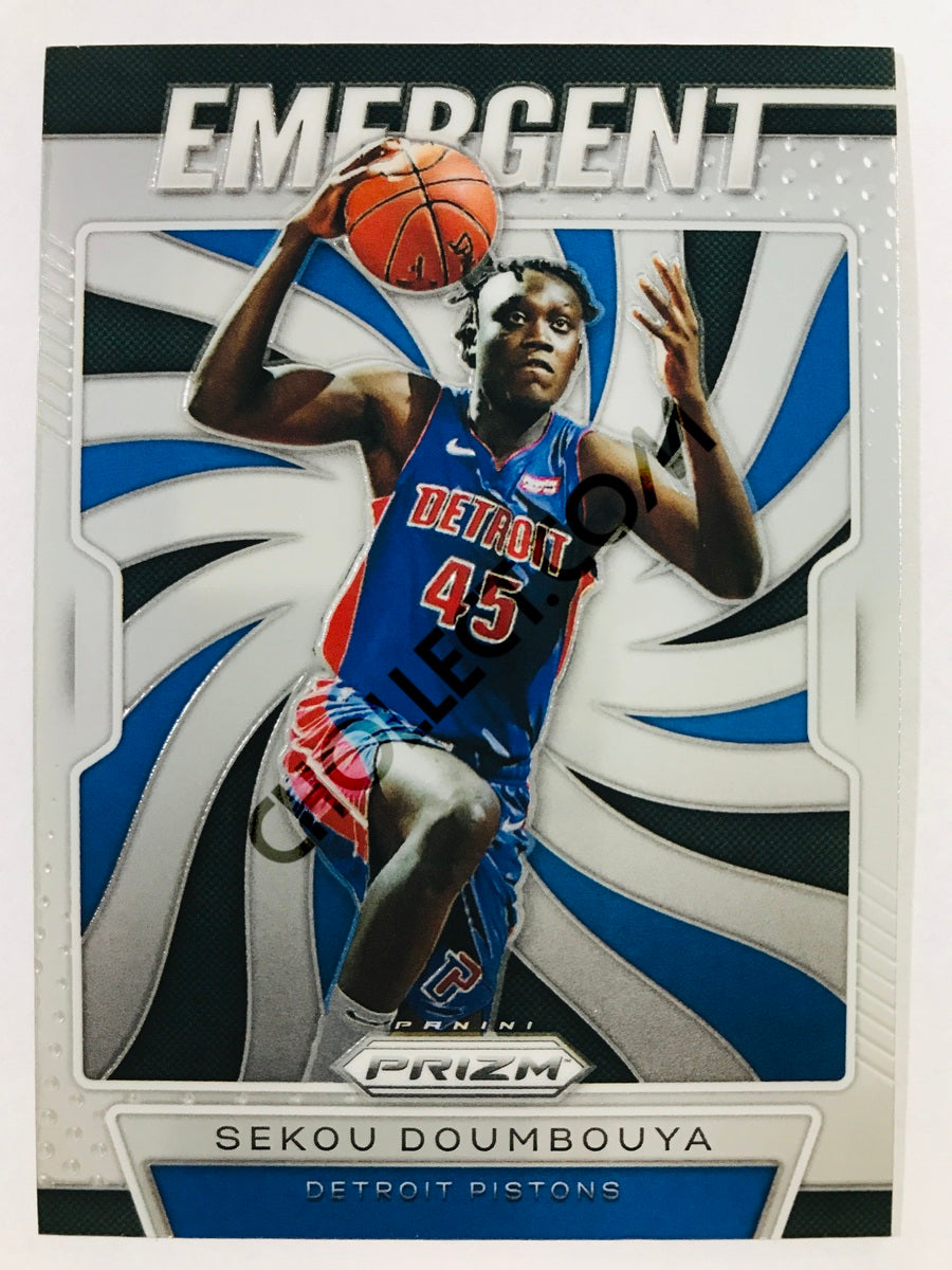 Sekou Doumbouya - Detroit Pistons 2019-20 Panini Prizm Emergent Insert #25