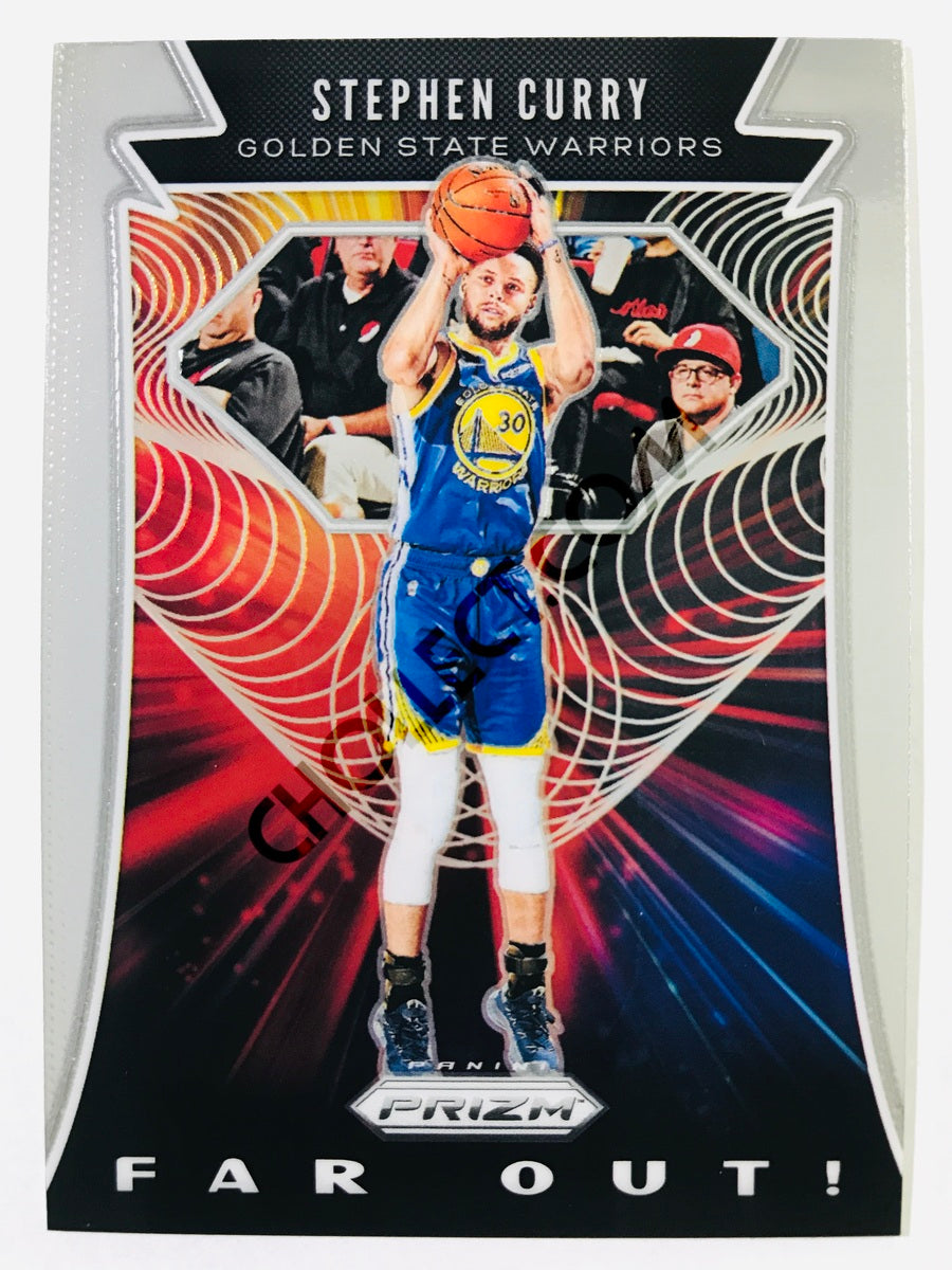 Stephen Curry - Golden State Warriors 2019-20 Panini Prizm Far Out Insert #1