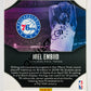 Joel Embiid - Philadelphia 76ers 2019-20 Panini Prizm Fireworks Insert #15