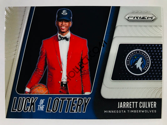 Jarrett Culver - Minnesota Timberwolves 2019-20 Panini Prizm Luck of the Lottery Insert #6