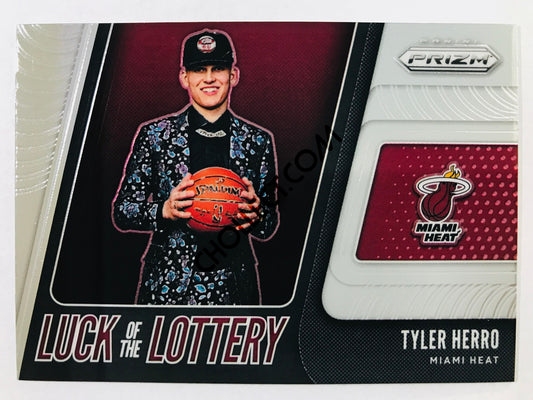 Tyler Herro - Miami Heat 2019-20 Panini Prizm Luck of the Lottery Insert #13