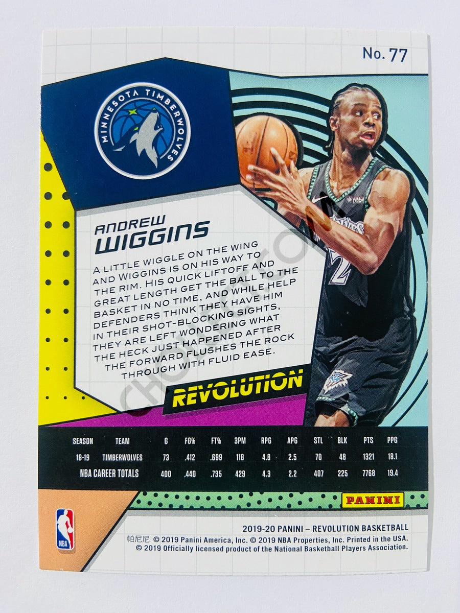 Andrew Wiggins – Minnesota Timberwolves 2019-20 Panini Revolution #77