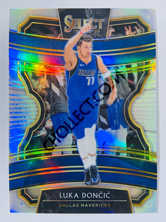 Luka Doncic - Dallas Mavericks 2019-20 Panini Select Concourse Level Silver Prizm Parallel #67