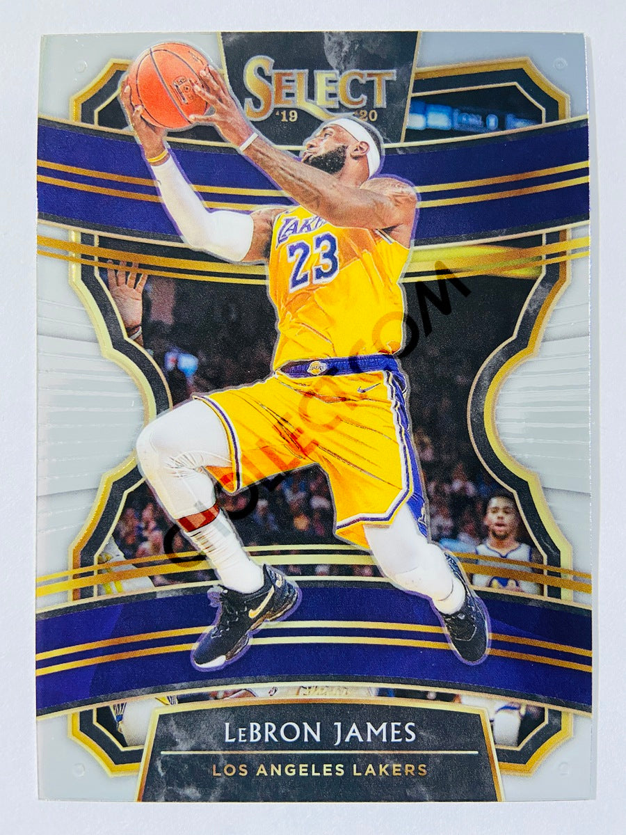 LeBron James - Los Angeles Lakers 2019-20 Panini Select Concourse Level #47