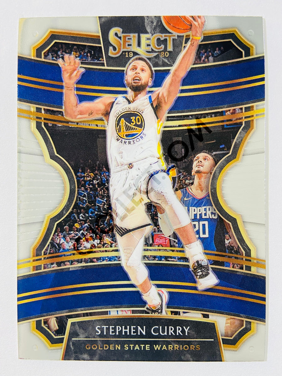 Stephen Curry - Golden State Warriors 2019-20 Panini Select Concourse #91