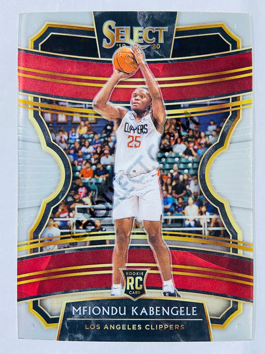 Mfiondu Kabengele - Los Angeles Clippers 2019-20 Panini Select Concourse Level RC Rookie #19