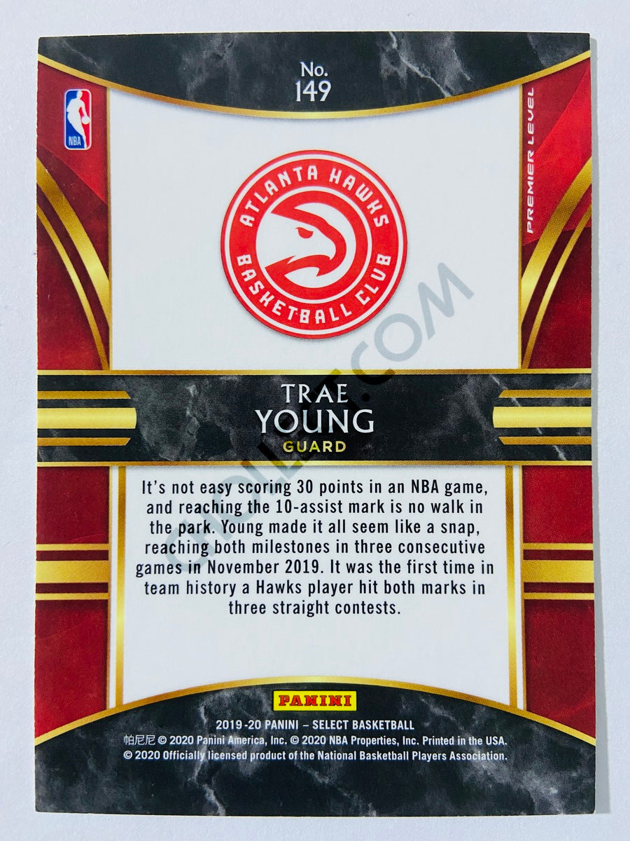 Trae Young - Atlanta Hawks 2019-20 Panini Select Premier Level #149