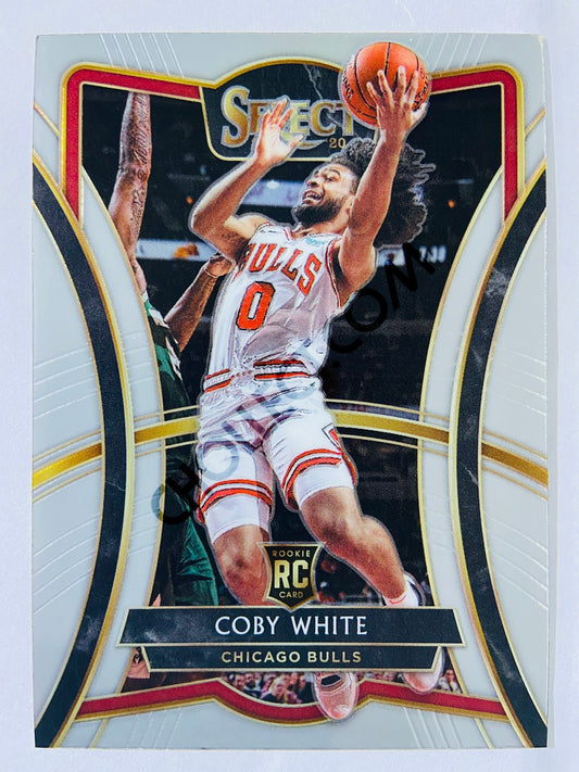 Coby White - Chicago Bulls 2019-20 Panini Select Premier Level #194