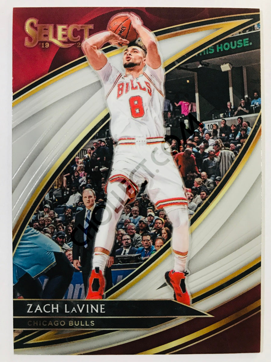 Zach Lavine - Chicago Bulls 2019-20 Panini Select Courtside #287