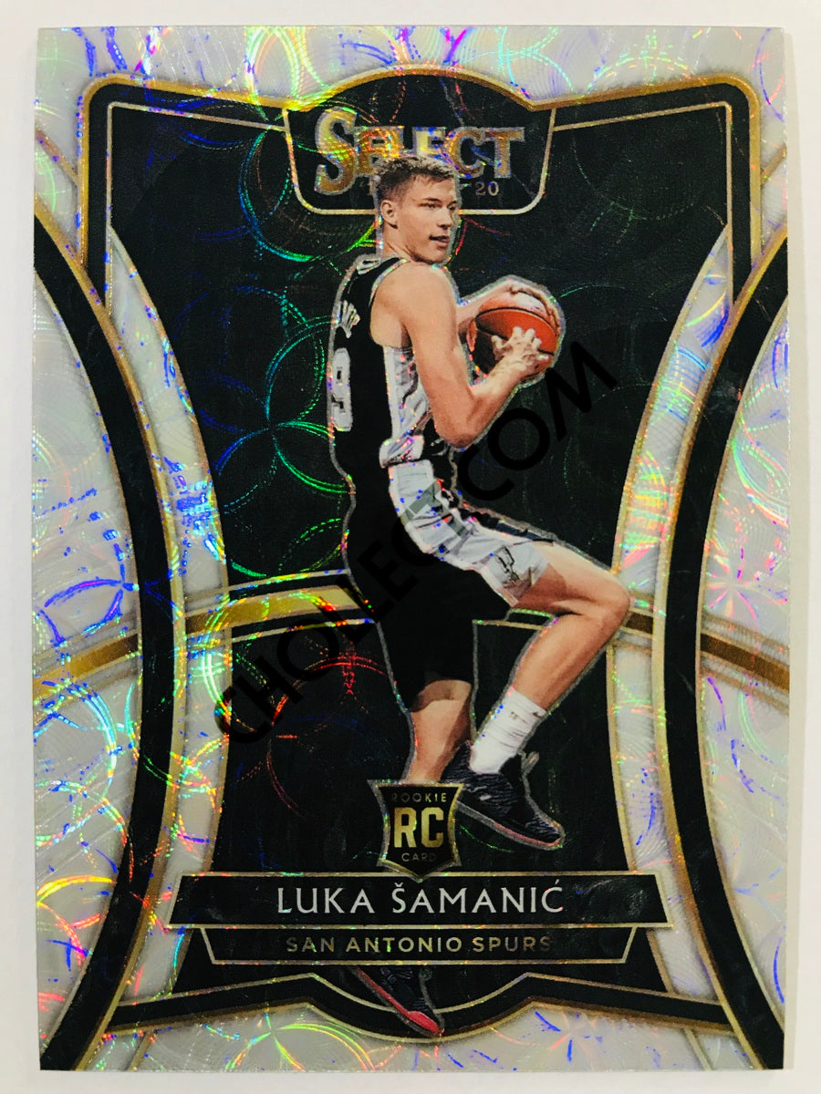 Luka Samanic - San Antonio Spurs 2019-20 Panini Select Premier Scope RC Rookie #105