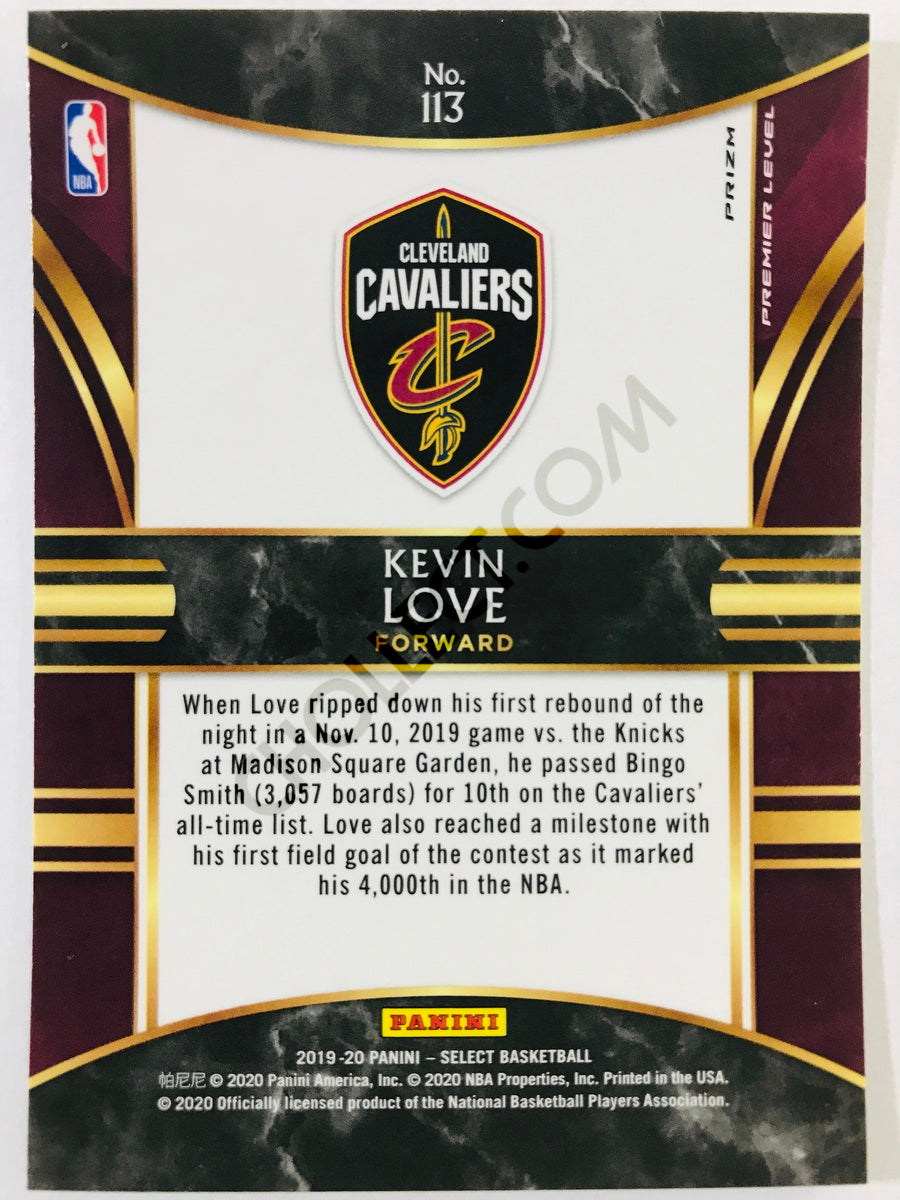 Kevin Love - Cleveland Cavaliers 2019-20 Panini Select Premier Scope #113