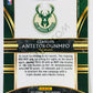 Giannis Antetokounmpo - Milwaukee Bucks 2019-20 Panini Select Premier Level #148