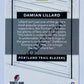 Damian Lillard - Portland Trail Blazers 2019 Panini The National #61