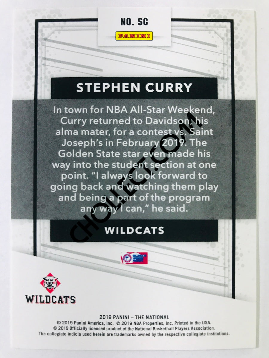 Stephen Curry - Wildcats 2019-20 Panini The National #SC