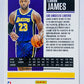 LeBron James - Los Angeles Lakers 2020-21 Panini Contenders Season Ticket #81