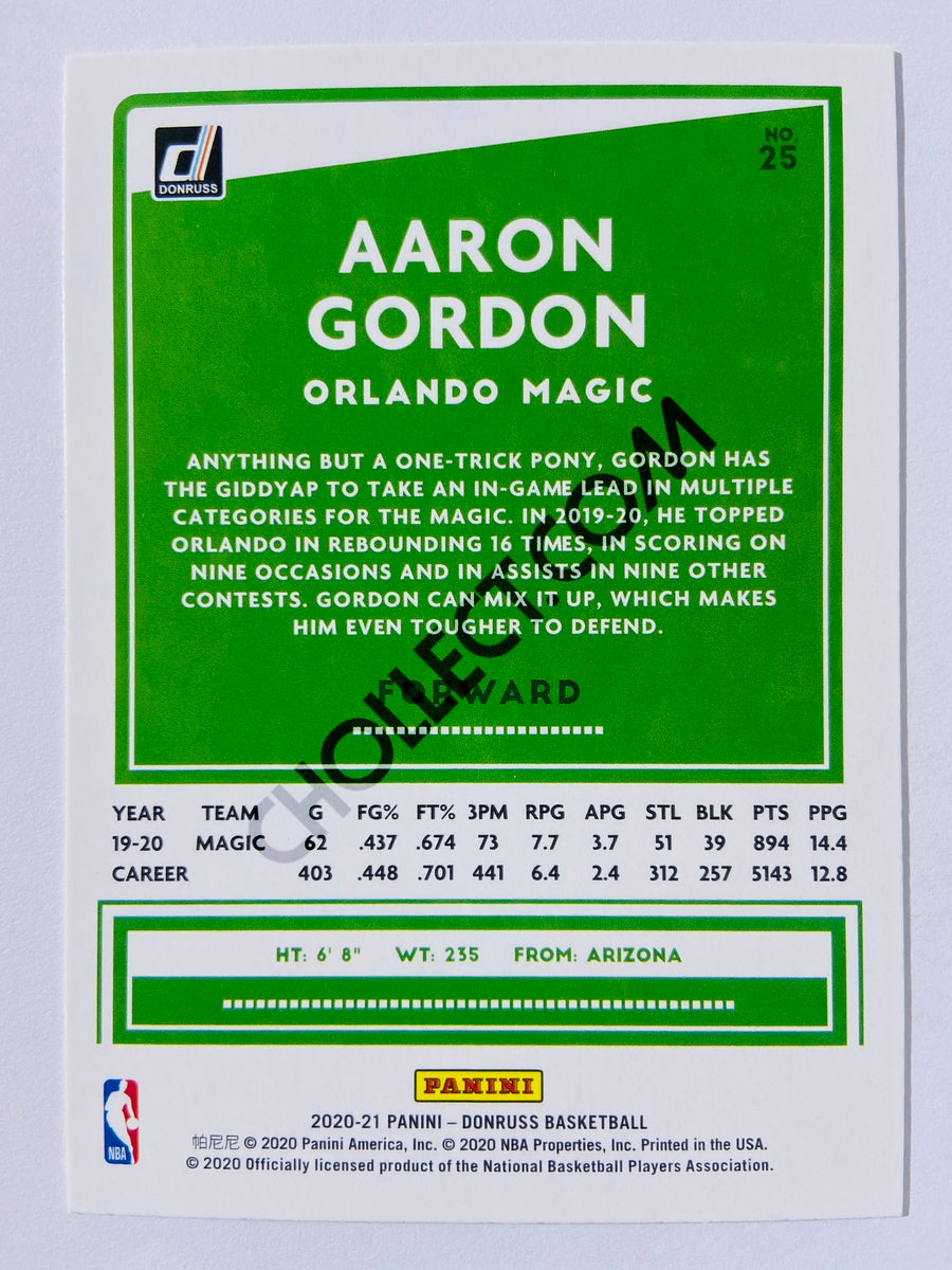 Aaron Gordon - Orlando Magic 2020-21 Panini Donruss #25