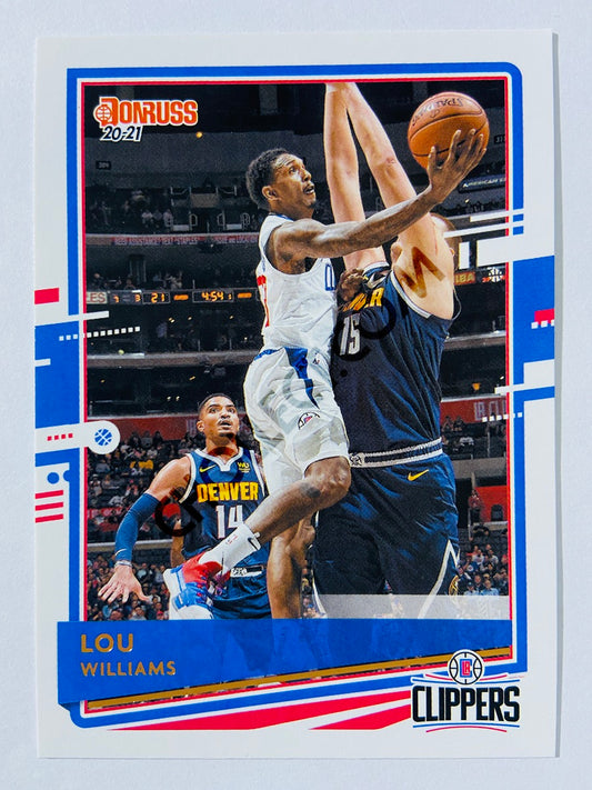 Lou Williams - Los Angeles Clippers 2020-21 Panini Donruss #38