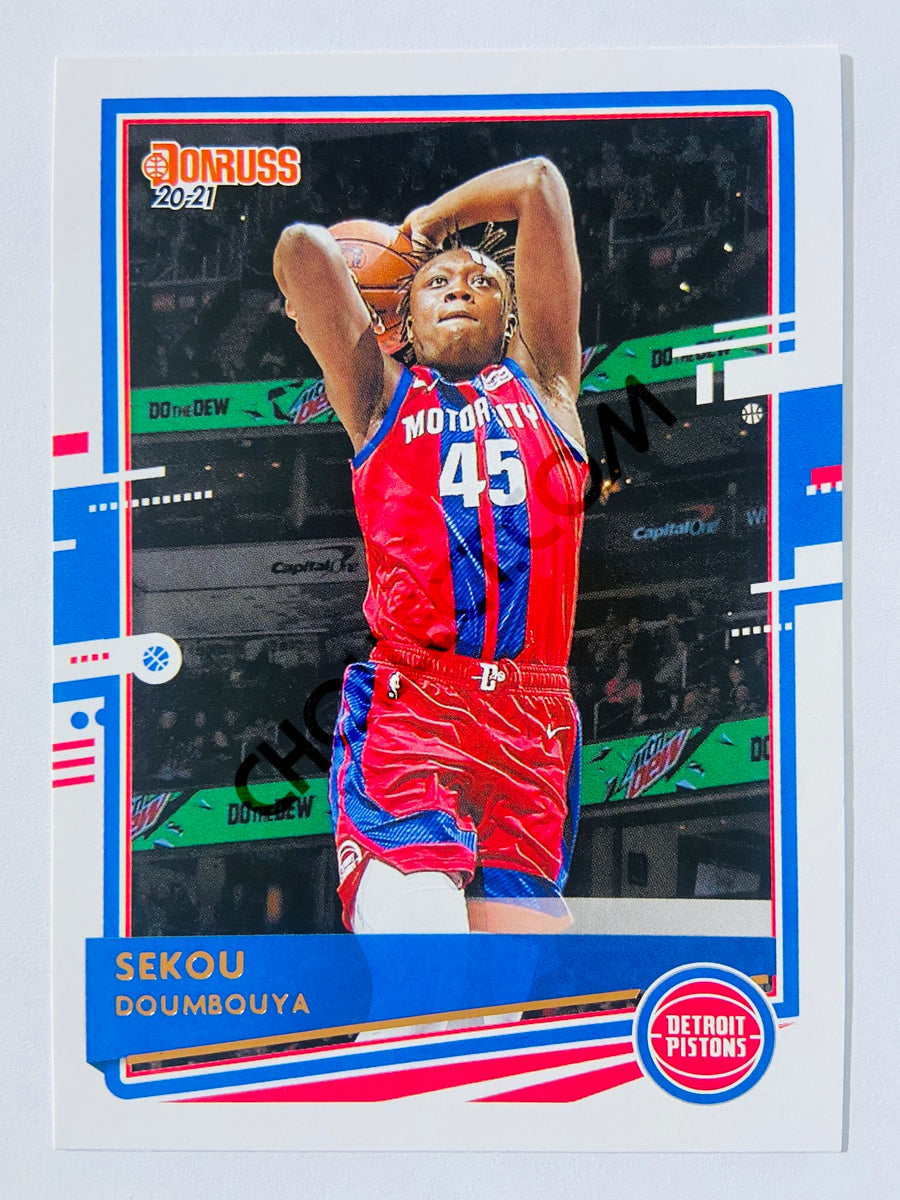 Sekou Doumbouya - Detroit Pistons 2020-21 Panini Donruss #39
