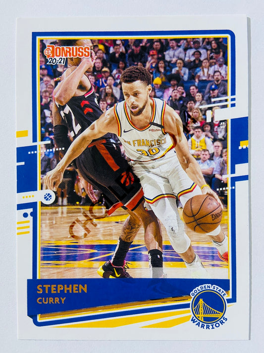 Stephen Curry - Golden State Warriors 2020-21 Panini Donruss #41