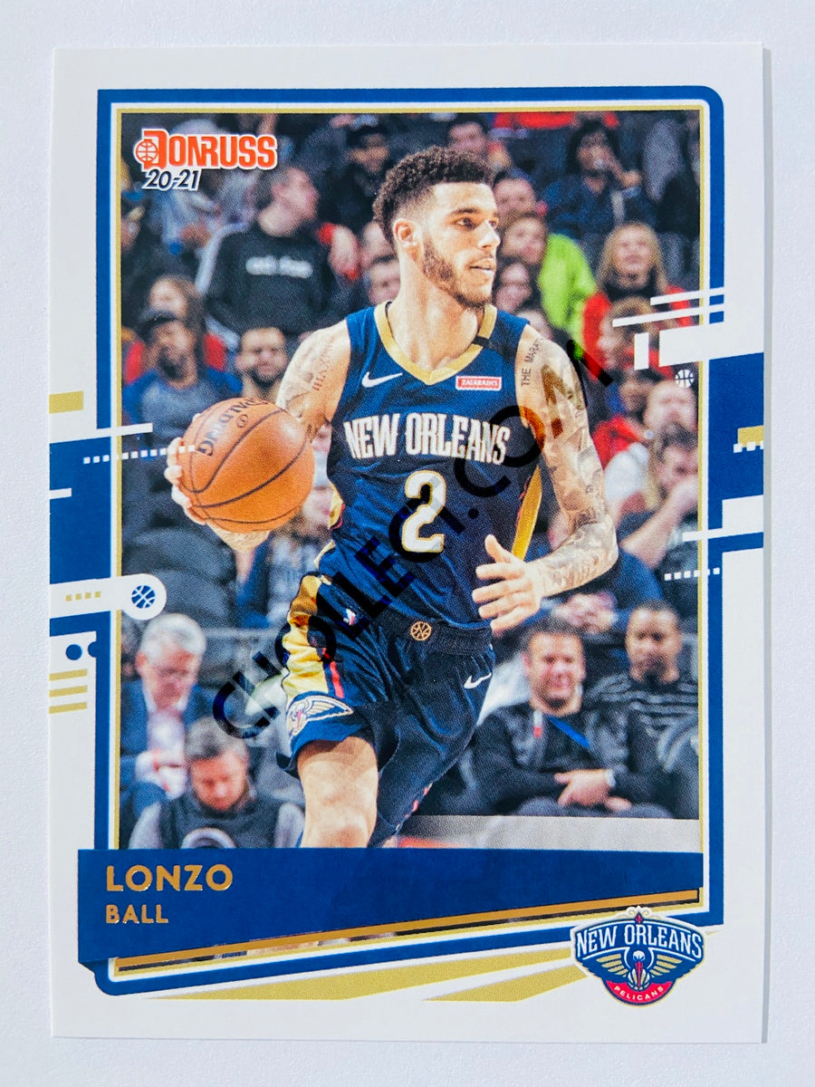 Lonzo Ball - New Orleans Pelicans 2020-21 Panini Donruss #44
