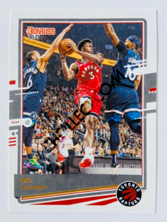 OG Anunoby - Toronto Raptors 2020-21 Panini Donruss #51