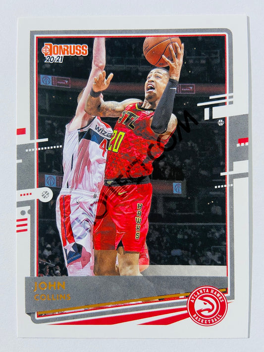 John Collins - Atlanta Hawks 2020-21 Panini Donruss #54