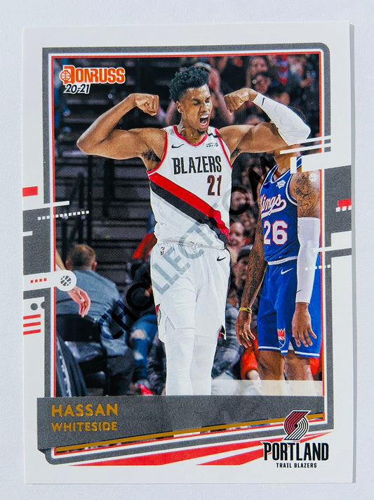 Hassan Whiteside - Portland Trail Blazers 2020-21 Panini Donruss #66