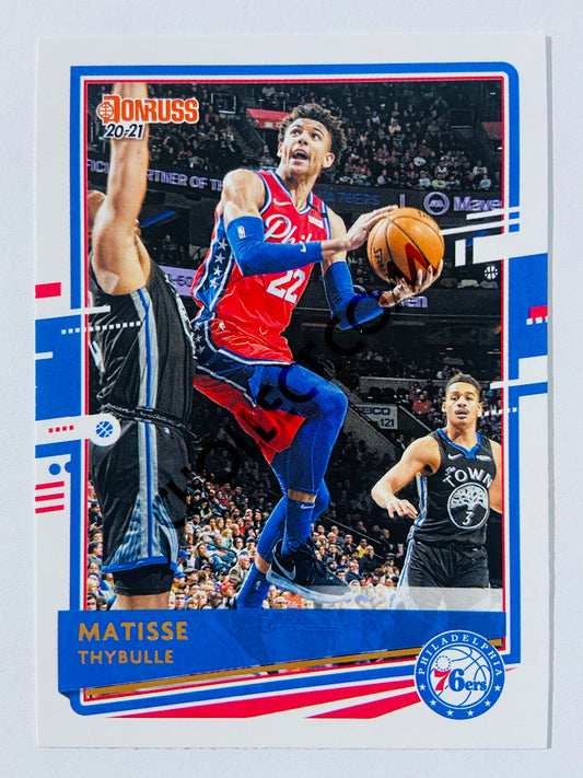 Matisse Thybulle - Philadelphia 76ers 2020-21 Panini Donruss #74