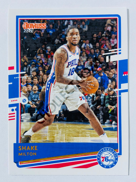 Shake Milton - Philadelphia 76ers 2020-21 Panini Donruss #85