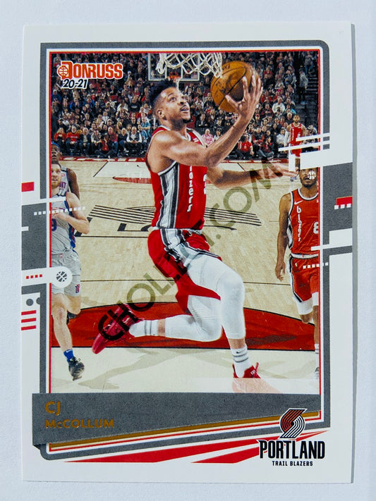 CJ McCollum - Portland Trail Blazers 2020-21 Panini Donruss #91