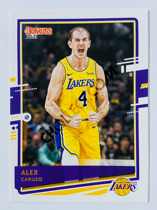 Alex Caruso - Los Angeles Lakers 2020-21 Panini Donruss #97