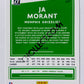Ja Morant - Memphis Grizzlies 2020-21 Panini Donruss #107