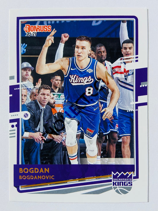 Bogdan Bogdanovic - Sacramento Kings 2020-21 Panini Donruss #123