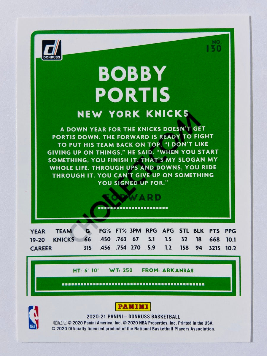 Bobby Portis - New York Knicks 2020-21 Panini Donruss #130