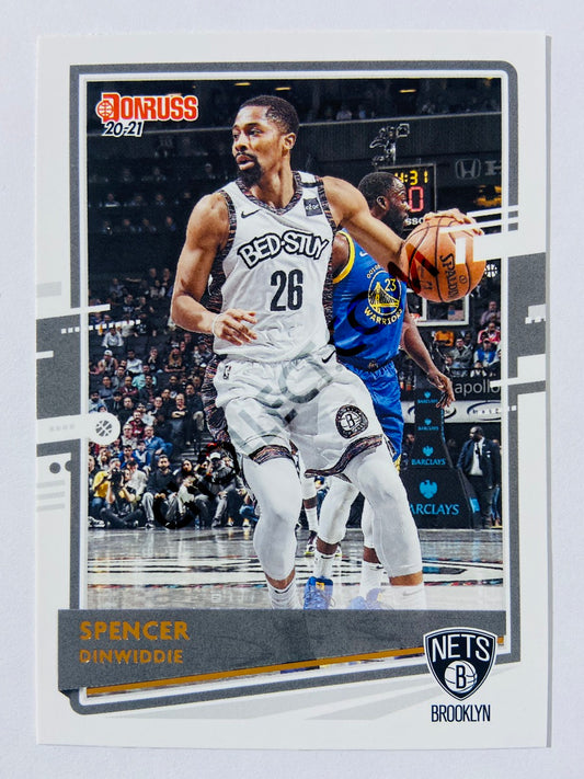 Spencer Dinwiddie - Brooklyn Nets 2020-21 Panini Donruss #138