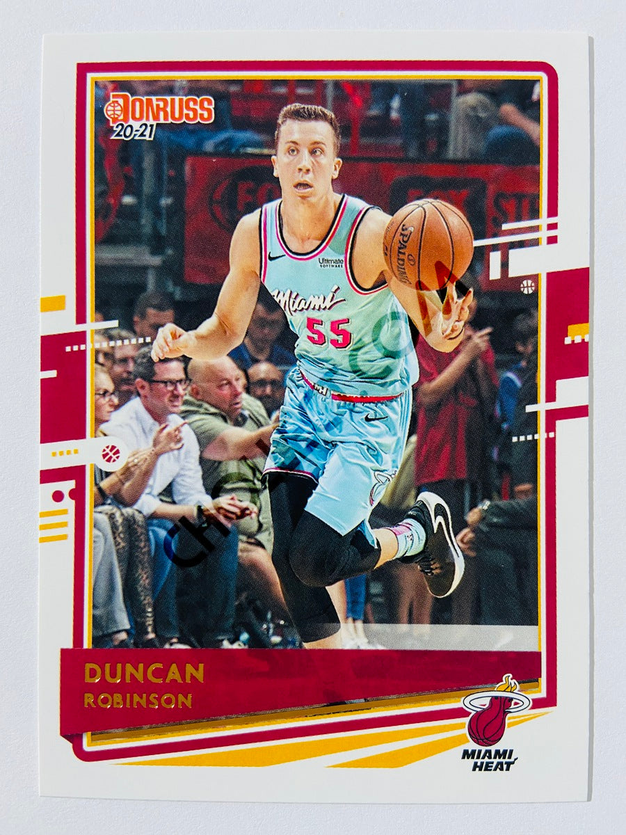 Duncan Robinson - Miami Heat 2020-21 Panini Donruss #158
