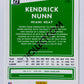 Kendrick Nunn - Miami Heat 2020-21 Panini Donruss #175