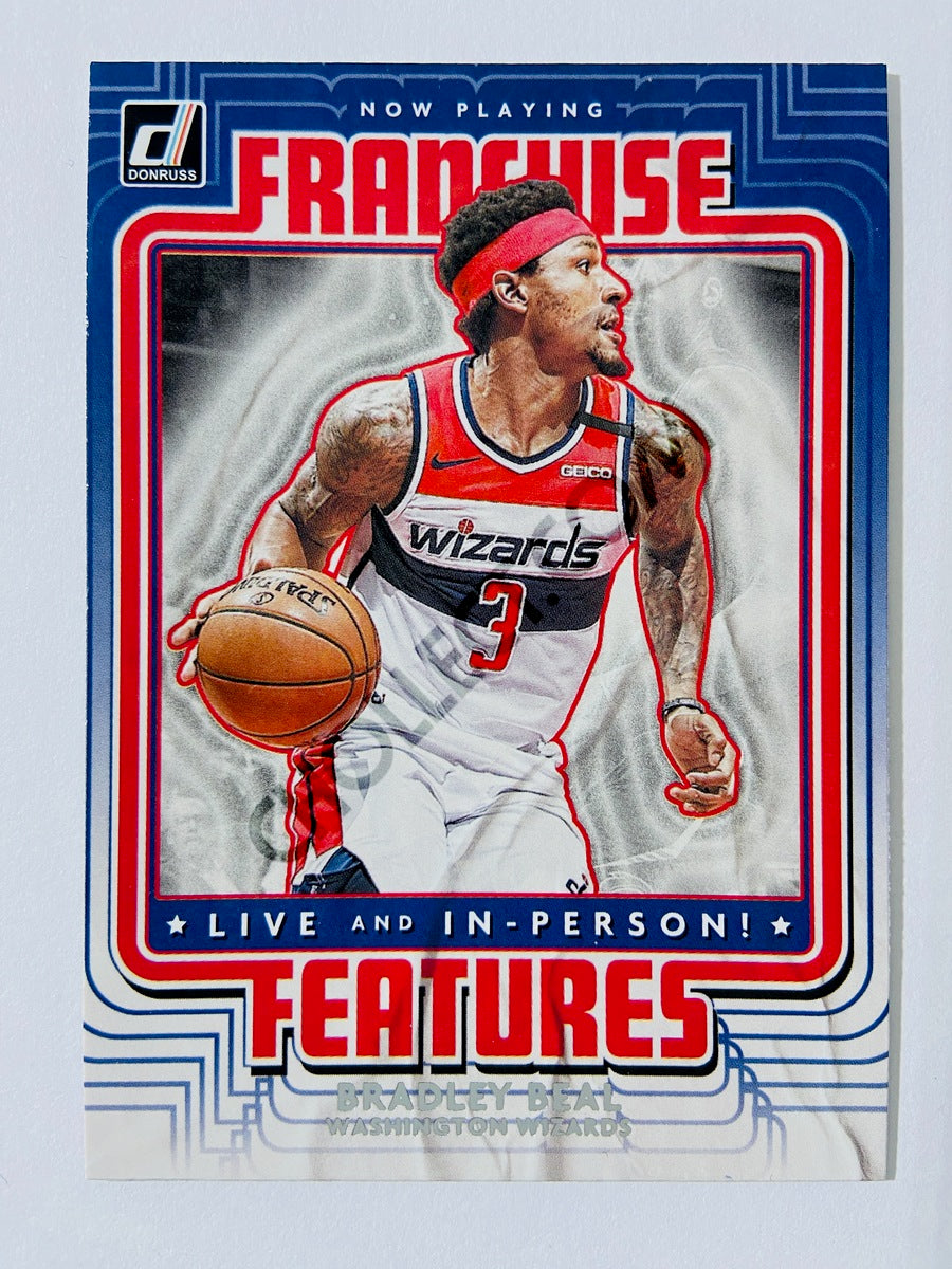 Bradley Beal – Washington Wizards 2020-21 Panini Donruss Franchise Features #30