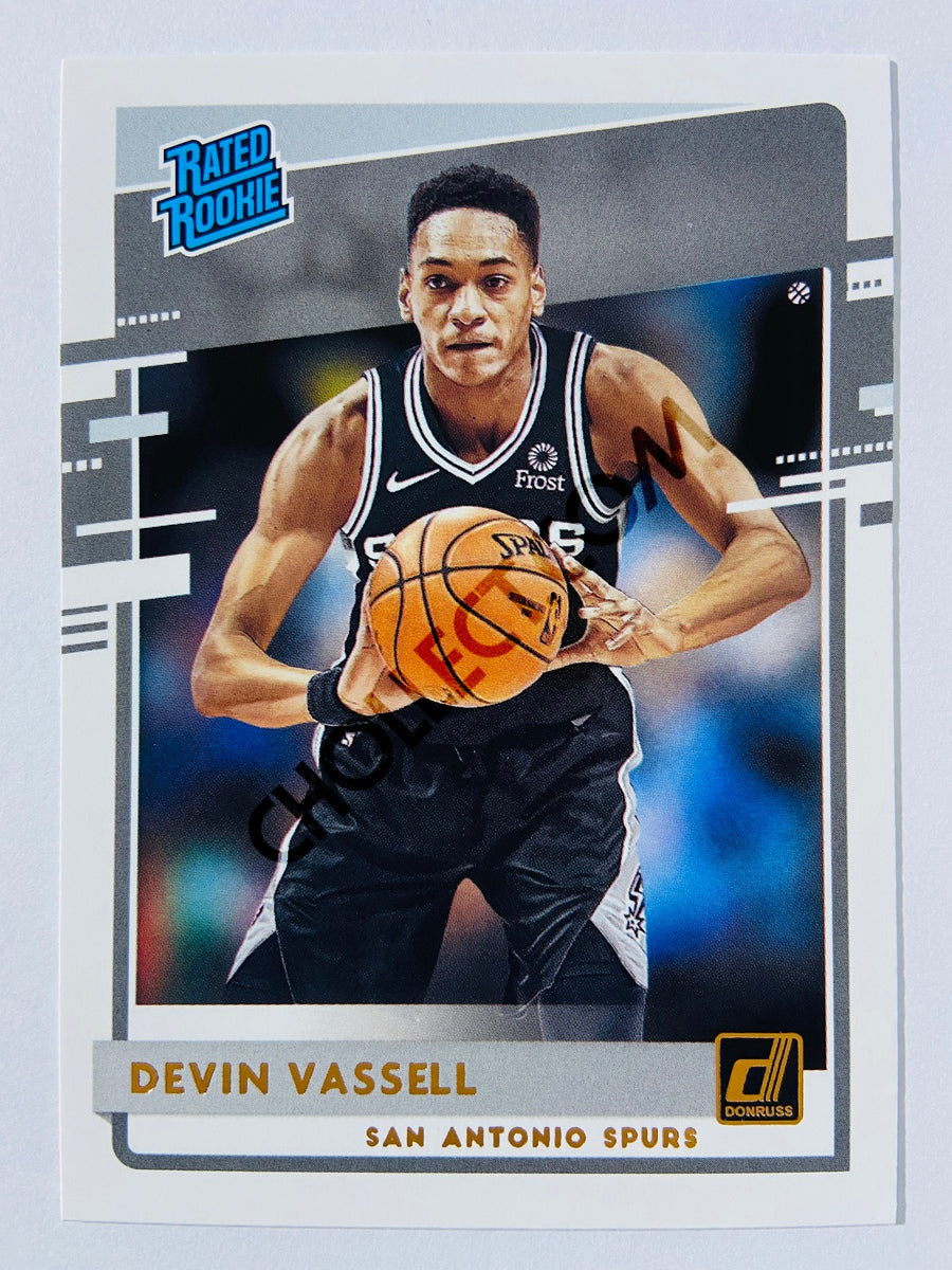 Devin Vassell - San Antonio Spurs 2020-21 Panini Donruss Rated Rookie #206