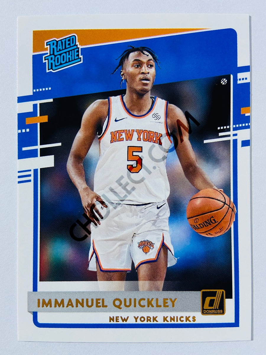 Immanuel Quickley - New York Knicks 2020-21 Panini Donruss Rated Rookie #213