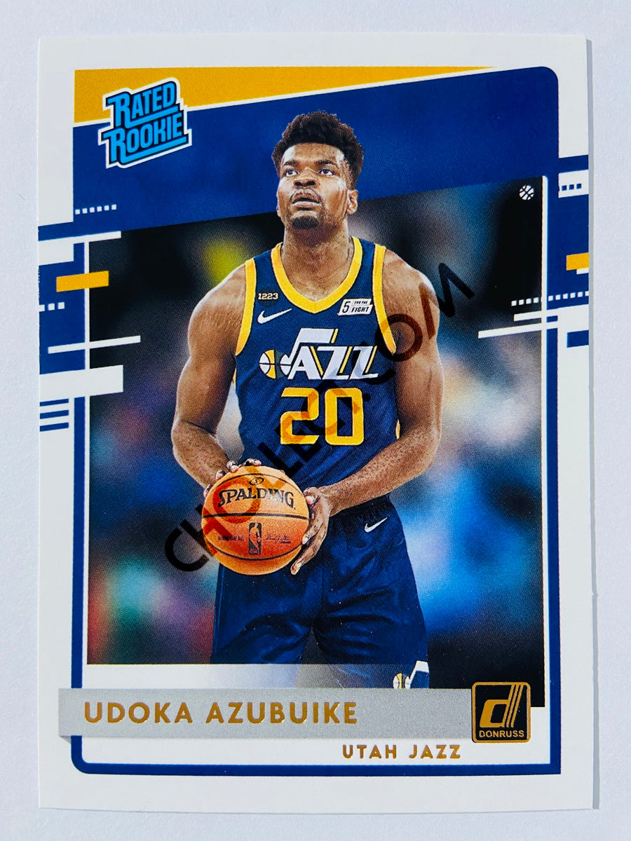 Udoka Azubuike - Utah Jazz 2020-21 Panini Donruss Rated Rookie #214