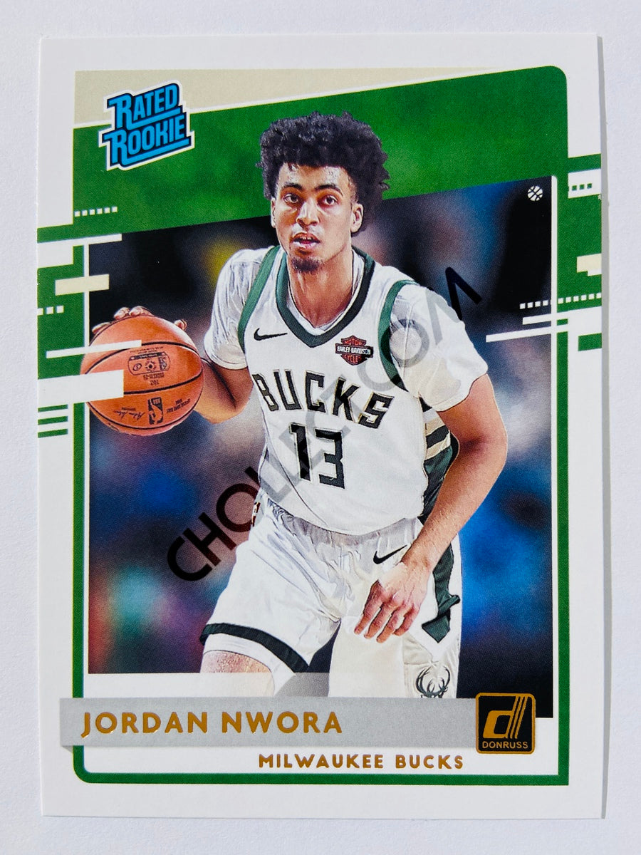 Jordan Nwora - Milwaukee Bucks 2020-21 Panini Donruss Rated Rookie #220