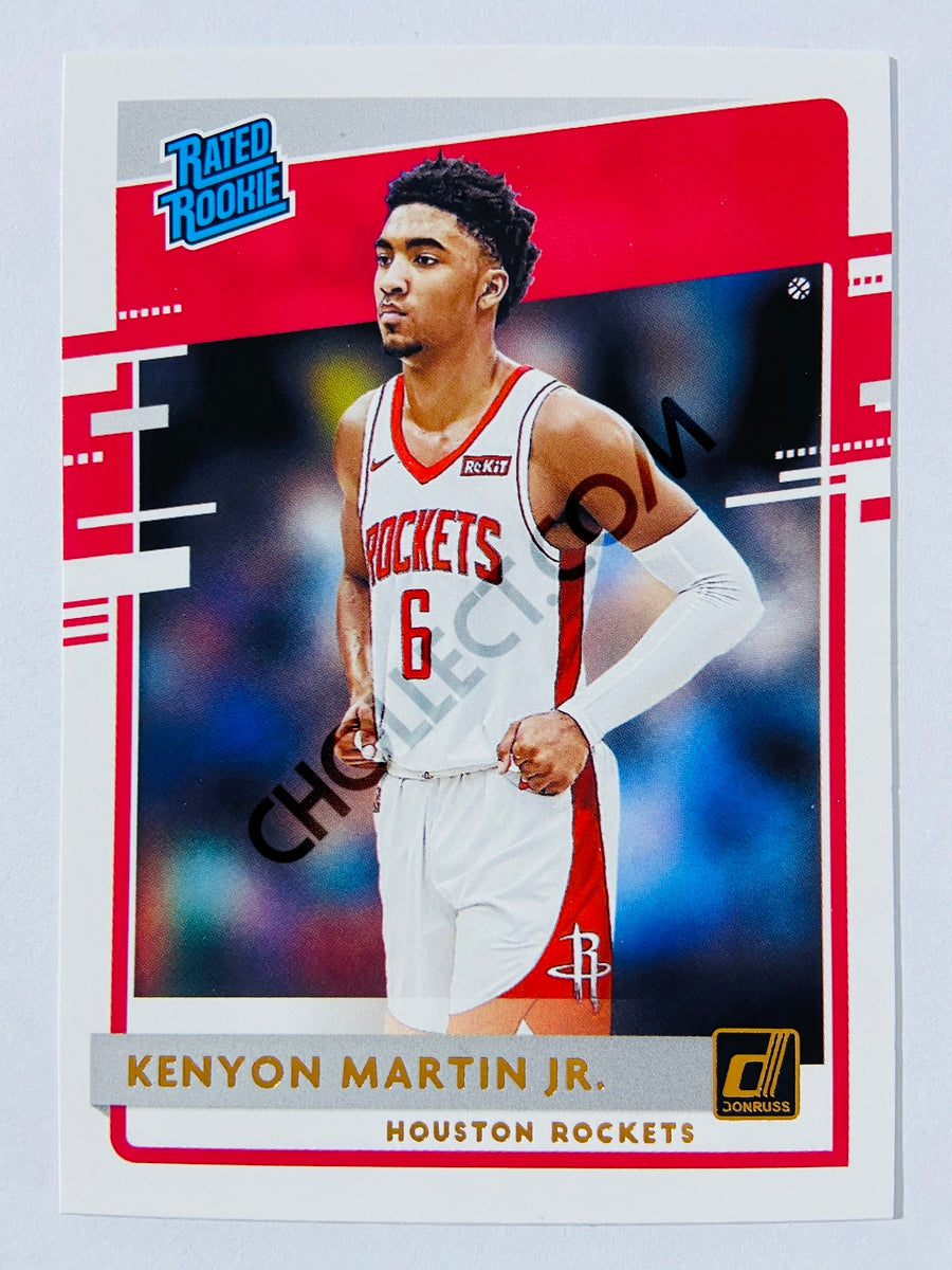 Kenyon Martin Jr. - Houston Rockets 2020-21 Panini Donruss Rated Rookie #224