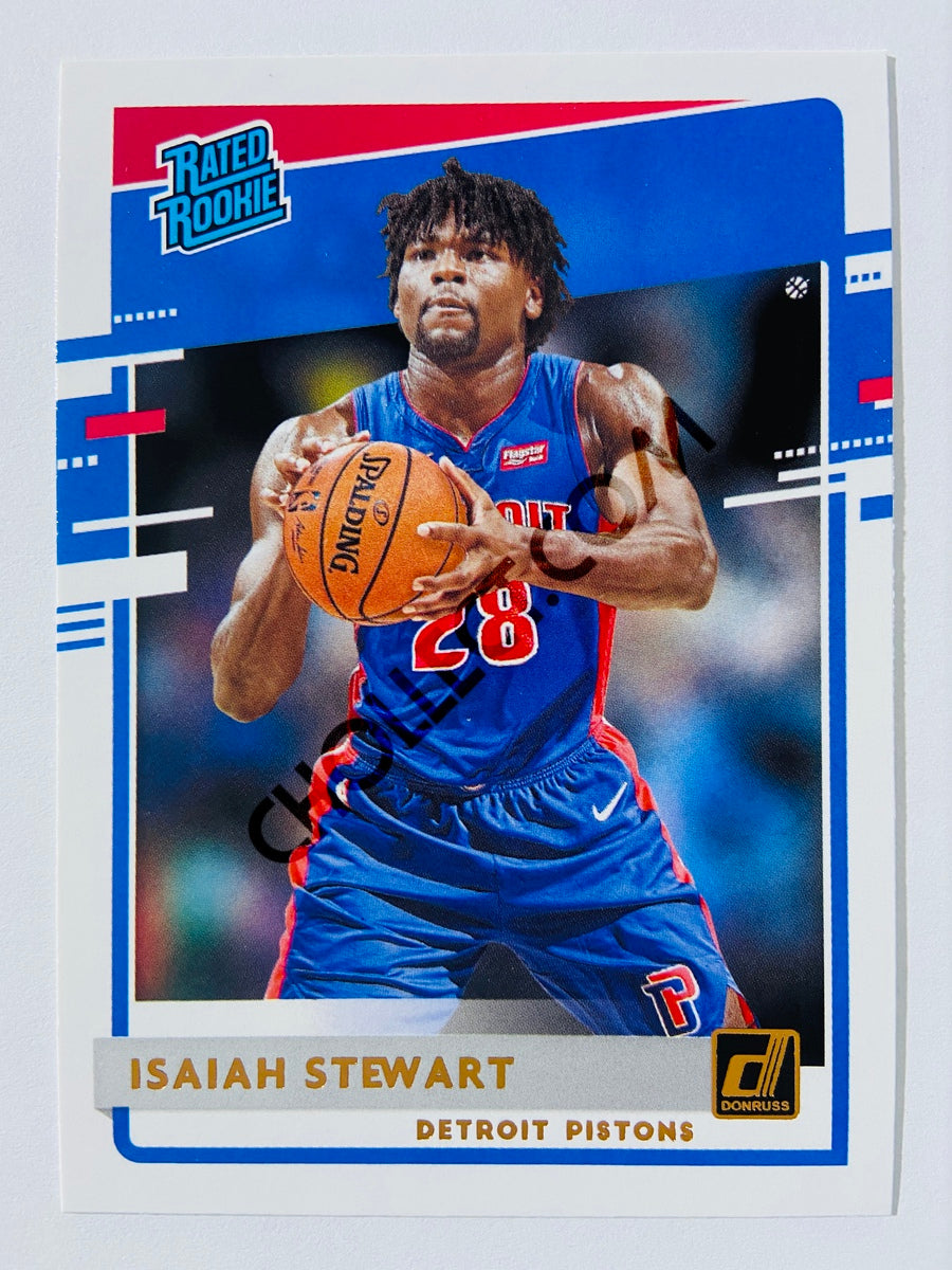 Isaiah Stewart - Detroit Pistons 2020-21 Panini Donruss Rated Rookie #233