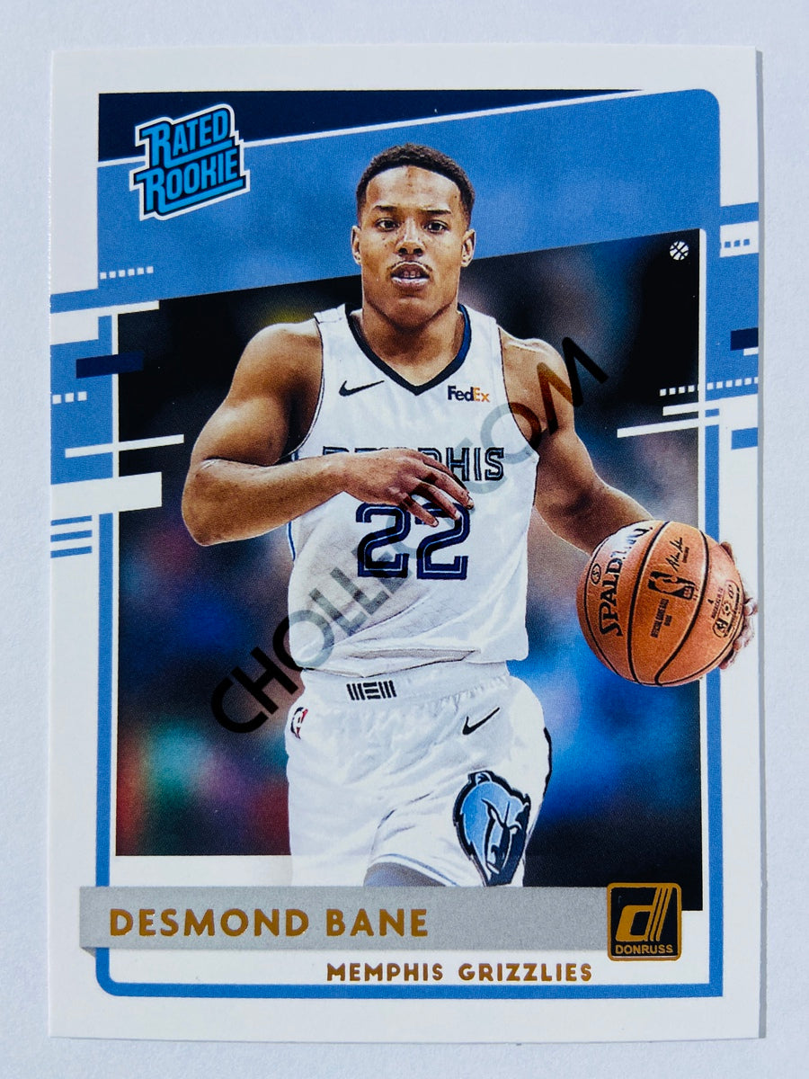 Desmond Bane - Memphis Grizzlies 2020-21 Panini Donruss Rated Rookie #240