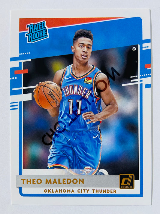 Theo Maledon - Oklahoma City Thunder 2020-21 Panini Donruss Rated Rookie #242
