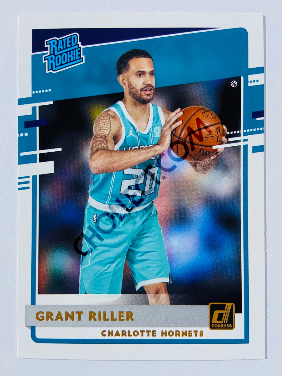Grant Riller - Charlotte Hornets 2020-21 Panini Donruss Rated Rookie #250