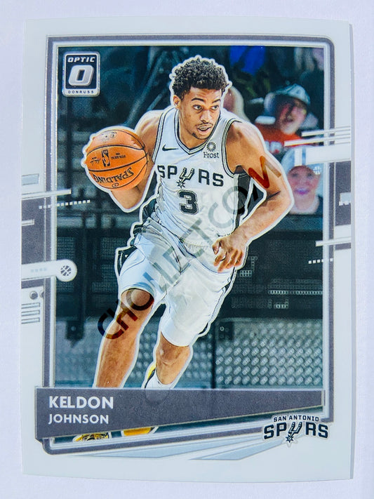 Keldon Johnson - San Antonio Spurs 2020-21 Panini Donruss Optic #10