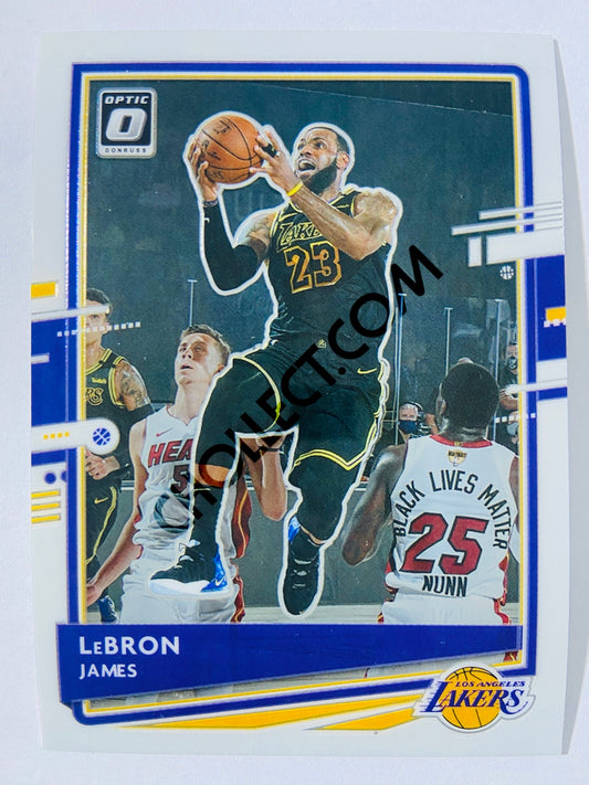 LeBron James - Los Angeles Lakers 2020-21 Panini Donruss Optic #13